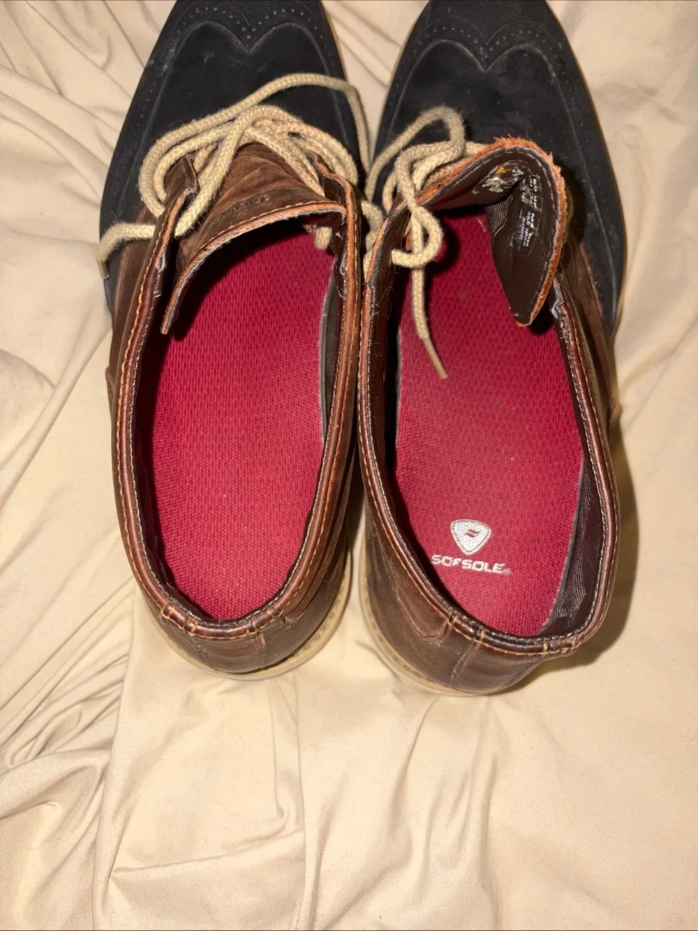 Timberland Stormbuck Wingtip Duck Boots Waterproof Leather Mens Size 10 A17Y5